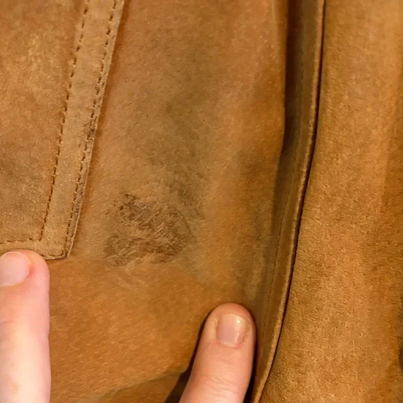 Bill Blass Women's Leather Pants in Tan